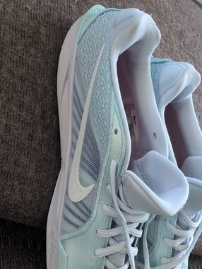 Nike Lite Blue and White Mesh Running Shoes -NEW